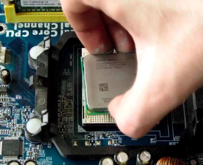 Замена процессора на компьютере Академическая метро Москвы